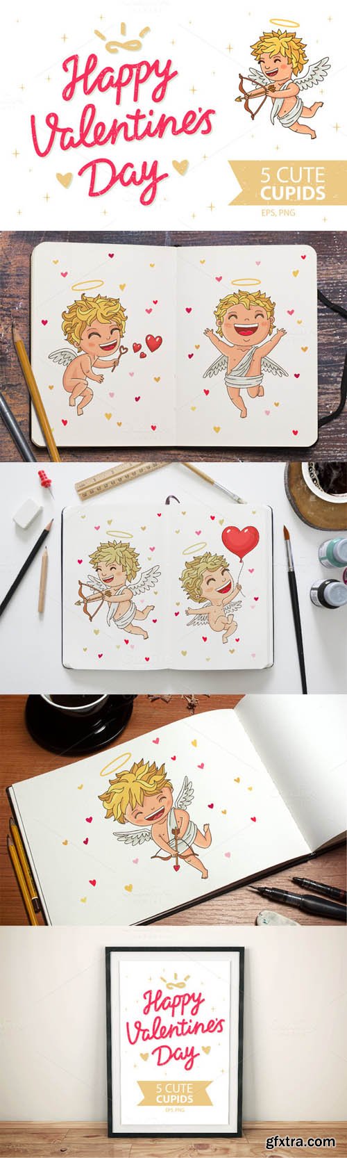 CM - Happy Valentine's Day – 5 Cupids 503461