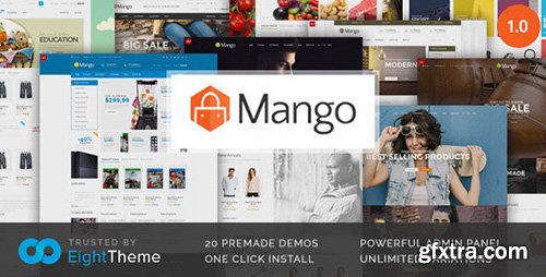 ThemeForest - Mango v2.0.4 - Responsive Woocommerce Theme - 12522813