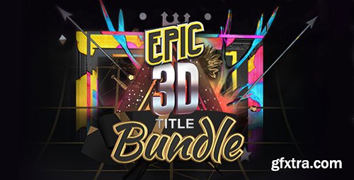 Videohive Epic 3D Title Bundle 13794719