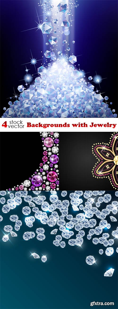 Vectors - Backgrounds with Jewelry