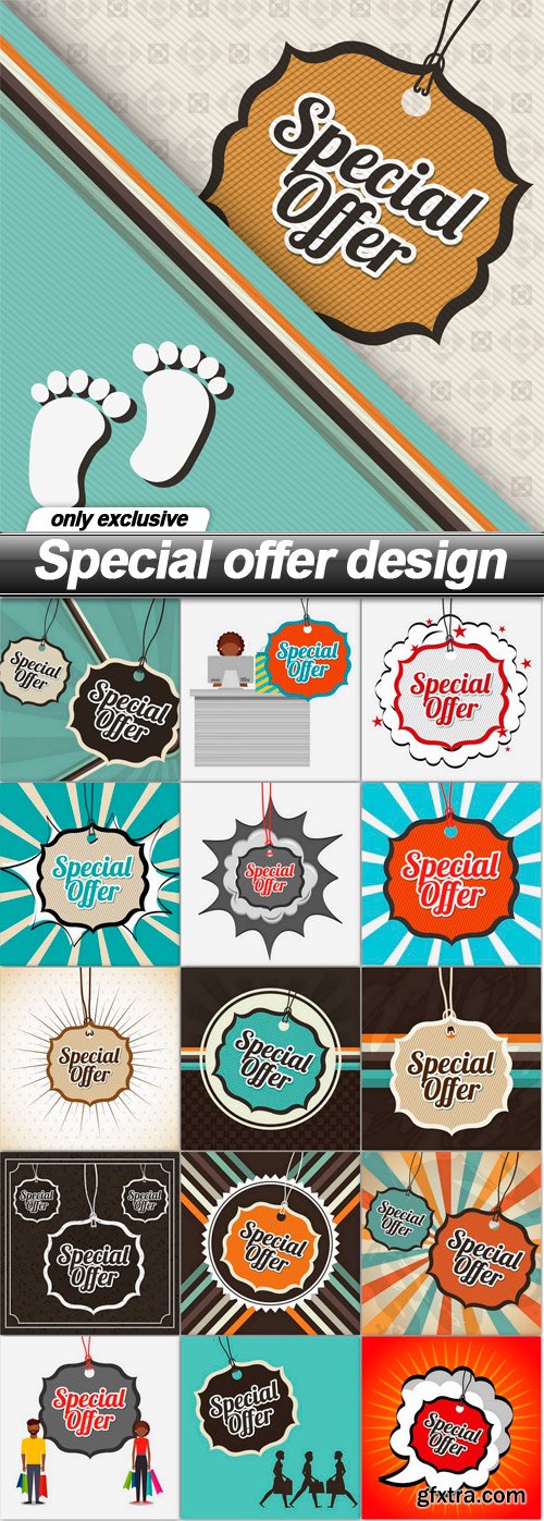 Special offer design - 16 EPS