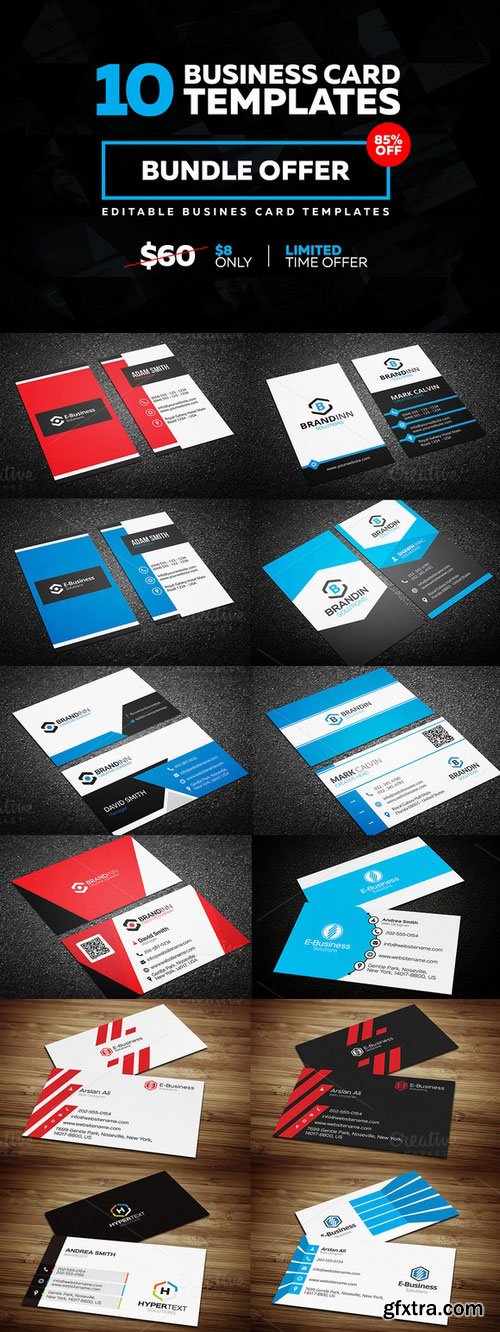 CM - 10 Creative Business Card Templates 238323 CM - 10 Creative Business Card Templates 238323
