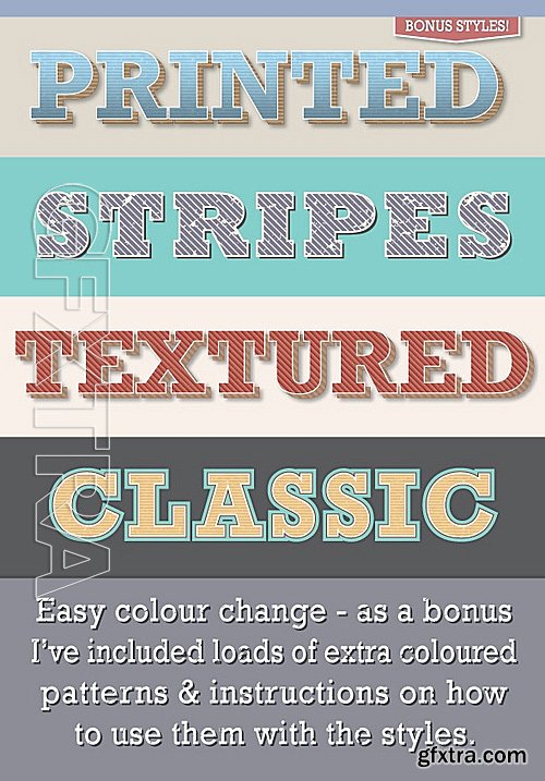 GraphicRiver - Vintage & Retro Text Styles 4994911