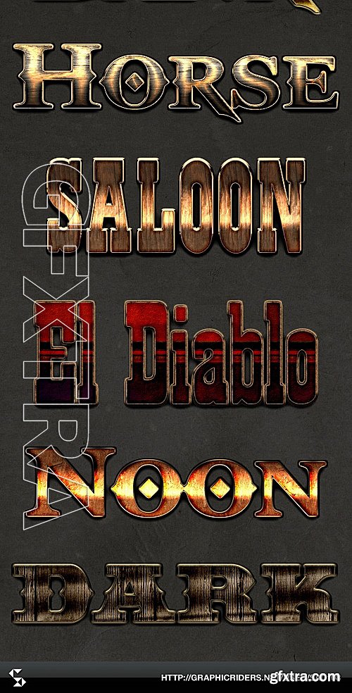 GraphicRiver - Wild West Style Text Effects - Western Styles 9669461