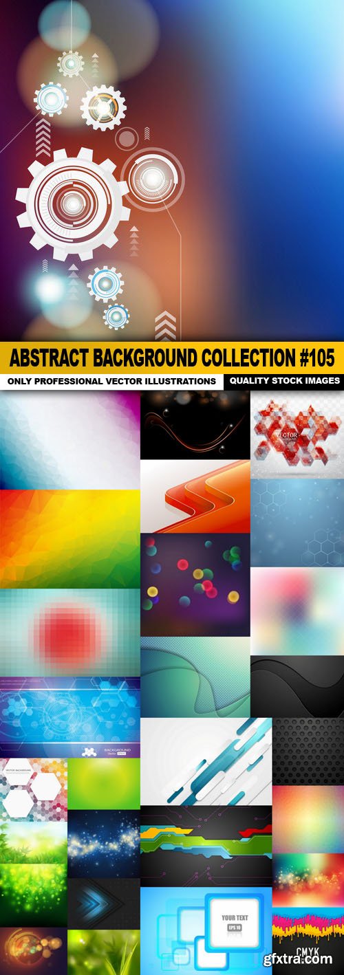 Abstract Background Collection #105, 28xEPS