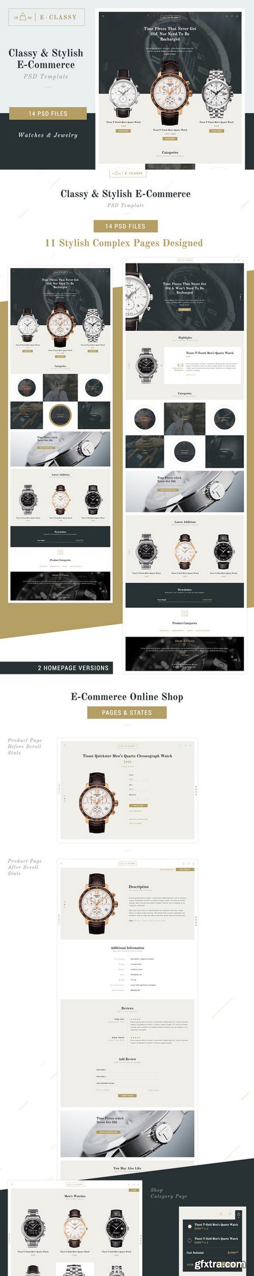 CM - E-Classy - Luxury Shop PSD Template 509198