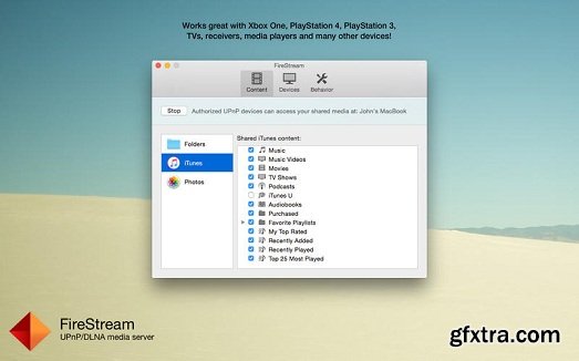 FireStream 1.22 (Mac OS X)