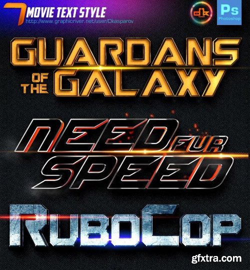 Graphicriver 7 Movie Text Style Premium 9243934