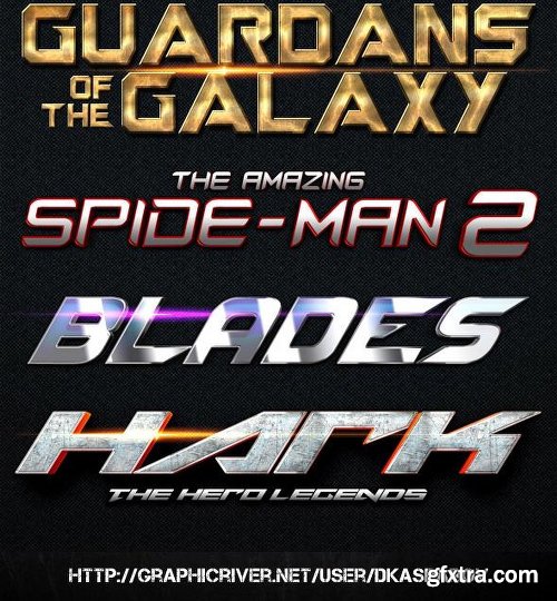 Graphicriver 7 Movie Text Style Premium 9243934