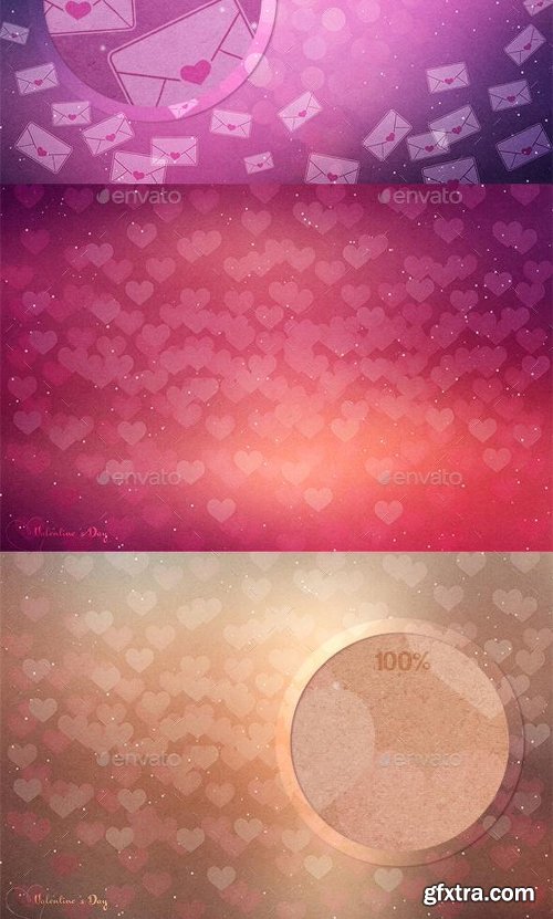 Graphicriver 15 Valentine 's Day Backgrounds 14424522