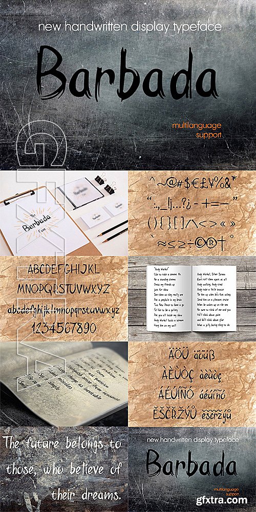 CM - Barbada Typeface 520654