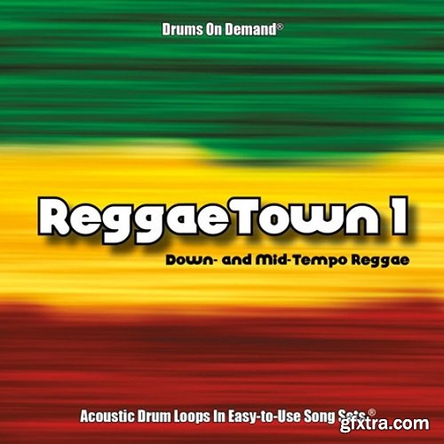 Drums on Demand Reggaetown Volume One 24bit WAV