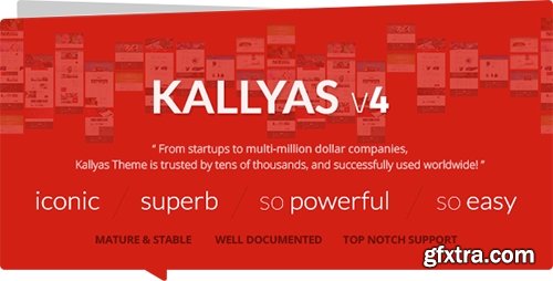 ThemeForest - KALLYAS v4.0.11 - Responsive Multi-Purpose WordPress Theme - 4091658