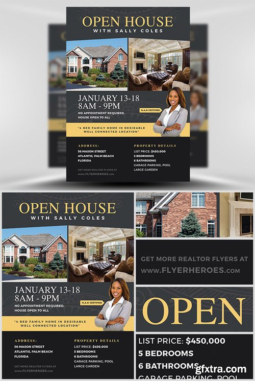 Open House Flyer Template 2 Open House Flyer Template 2
