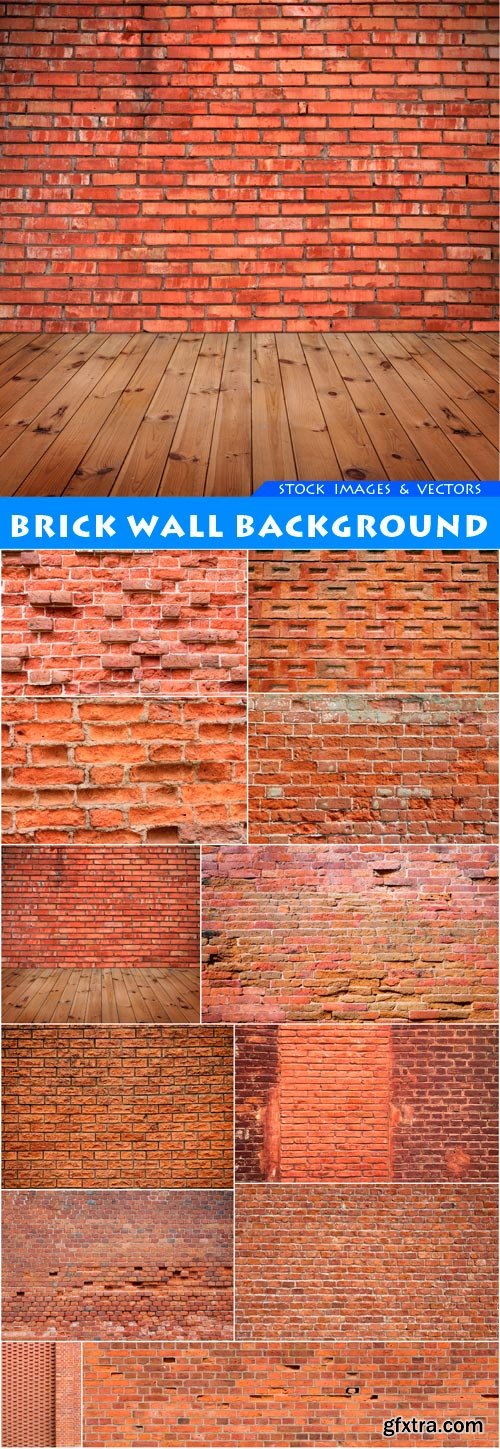Brick Wall Background 12X JPEG