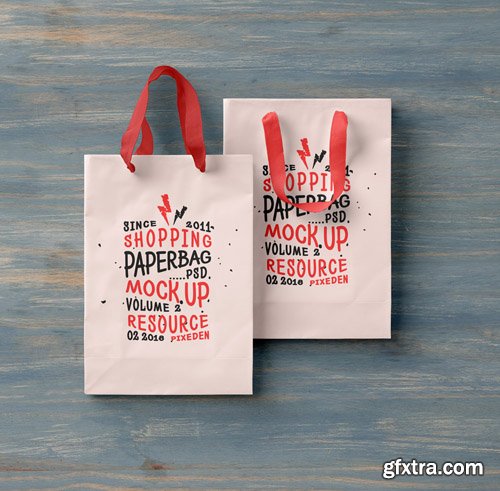 Psd Shopping Bag Mockup Vol 2
