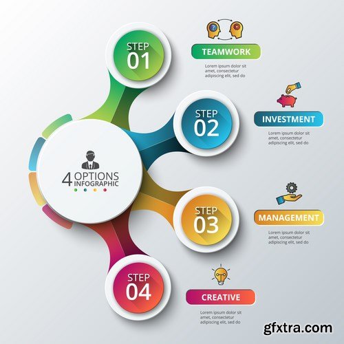 Collection Infographic 1, 25xEPS Collection Infographic 1, 25xEPS