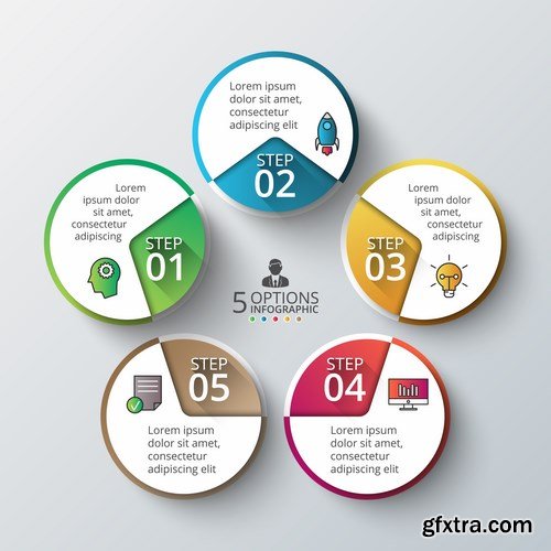 Collection Infographic 1, 25xEPS Collection Infographic 1, 25xEPS
