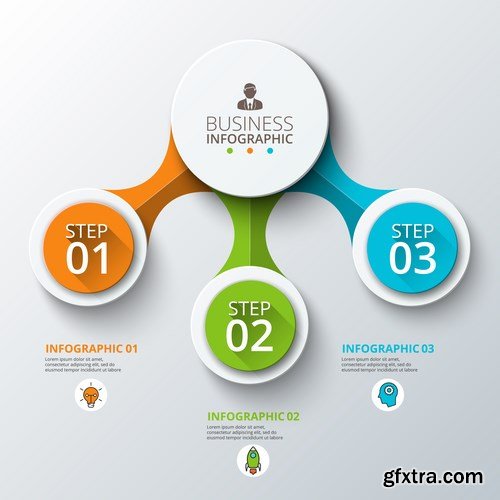 Collection Infographic 1, 25xEPS Collection Infographic 1, 25xEPS