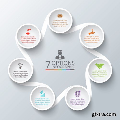 Collection Infographic 1, 25xEPS Collection Infographic 1, 25xEPS