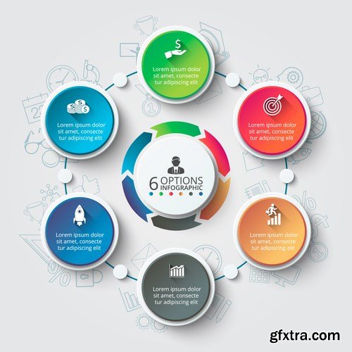 Collection Infographic 1, 25xEPS Collection Infographic 1, 25xEPS