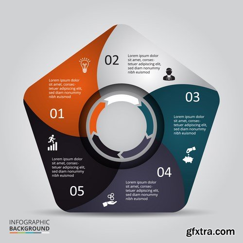 Collection Infographic 1, 25xEPS Collection Infographic 1, 25xEPS