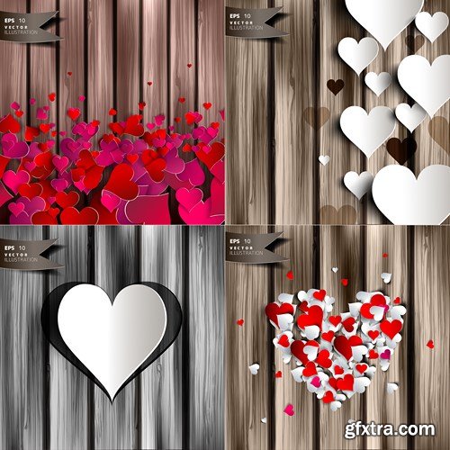 St. Valentine's Day, Hearts, Love 6 - 26xEPS