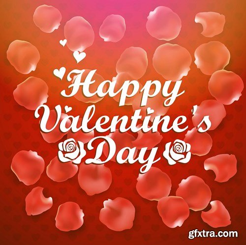 St. Valentine's Day, Hearts, Love 6 - 26xEPS