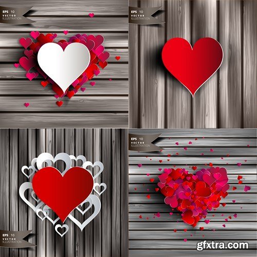 St. Valentine's Day, Hearts, Love 6 - 26xEPS