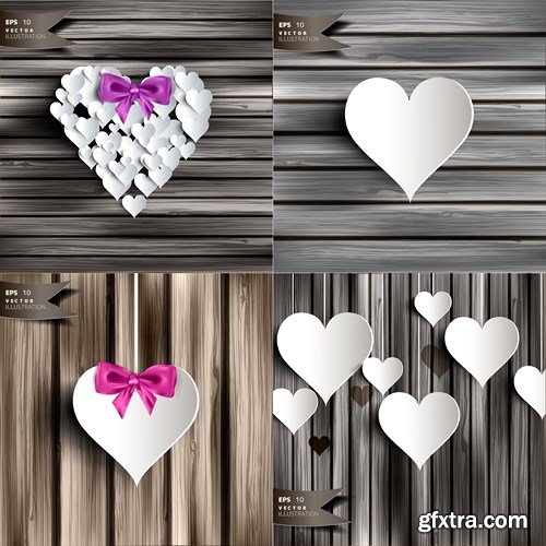 St. Valentine's Day, Hearts, Love 6 - 26xEPS