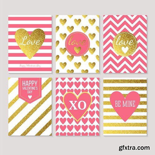 St. Valentine's Day, Hearts, Love 6 - 26xEPS