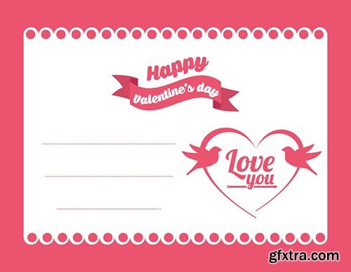 St. Valentine's Day, Hearts, Love 7 - 25xEPS