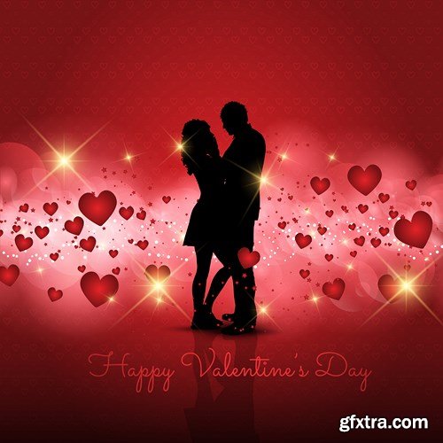 St. Valentine's Day, Hearts, Love 7 - 25xEPS