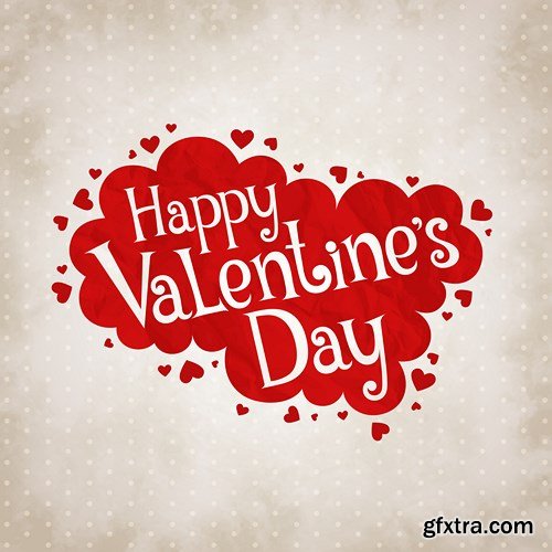 St. Valentine's Day, Hearts, Love 7 - 25xEPS