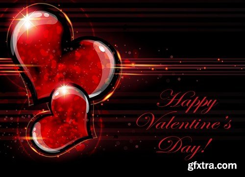 St. Valentine's Day, Hearts, Love 7 - 25xEPS