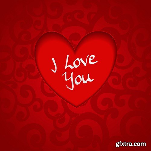 St. Valentine's Day, Hearts, Love 7 - 25xEPS