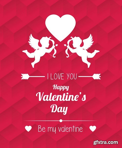 St. Valentine's Day, Hearts, Love 7 - 25xEPS