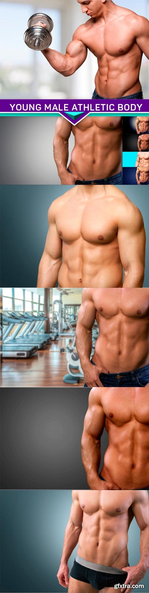Young male athletic body 10x JPEG