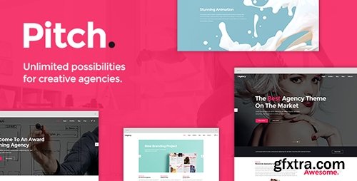 ThemeForest - Pitch v1.3 - A Theme for Freelancers and Agencies - 13111699