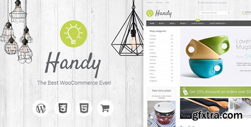 ThemeForest - Handy v3.7 - Handmade Shop WordPress WooCommerce Theme - 11048978