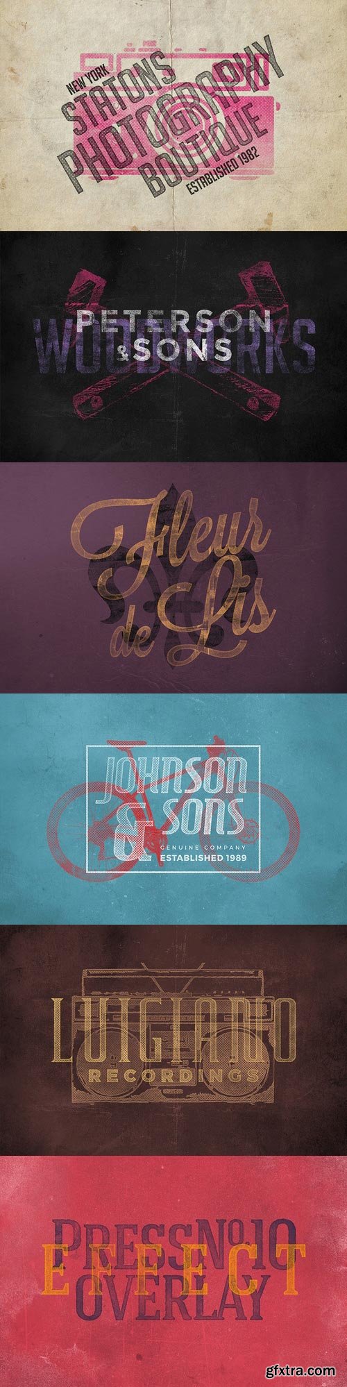 CM - Vintage Letterpress Effects Vol.2 518566