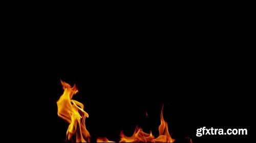 Motion Array - 4K Slow Motion Fire Footage Part 01