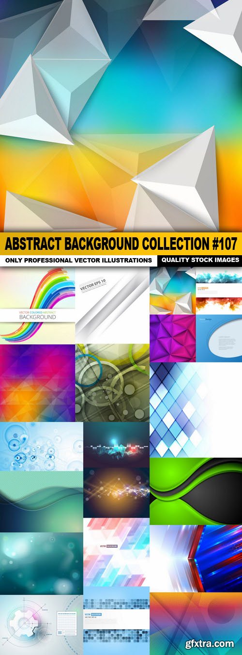 Abstract Background Collection #107, 20xEPS