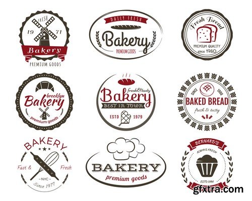 Bakery labels Bakery labels