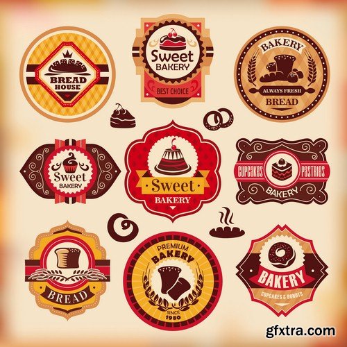 Bakery labels Bakery labels