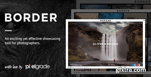 ThemeForest - BORDER v1.7.0 - A Delightful Photography WordPress Theme - 6920241