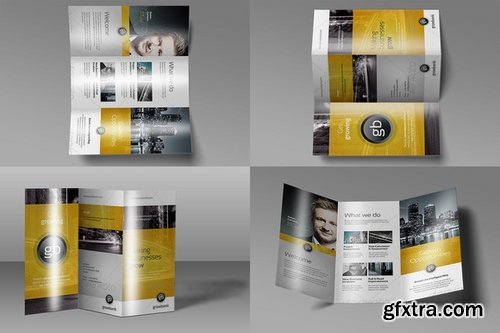 CM - Photorealistic Tri-Fold Brochure Mockup 277774 CM - Photorealistic Tri-Fold Brochure Mockup 277774
