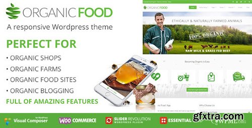 ThemeForest - Organic Food v2.0.2 - Responsive WordPress Theme - 9190826
