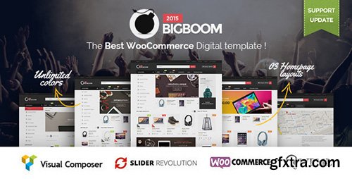 ThemeForest - Bigboom v1.2 - Responsive Ecommerce WordPress Theme - 11099397