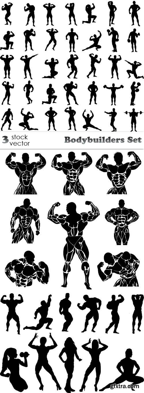 Vectors - Bodybuilders Set